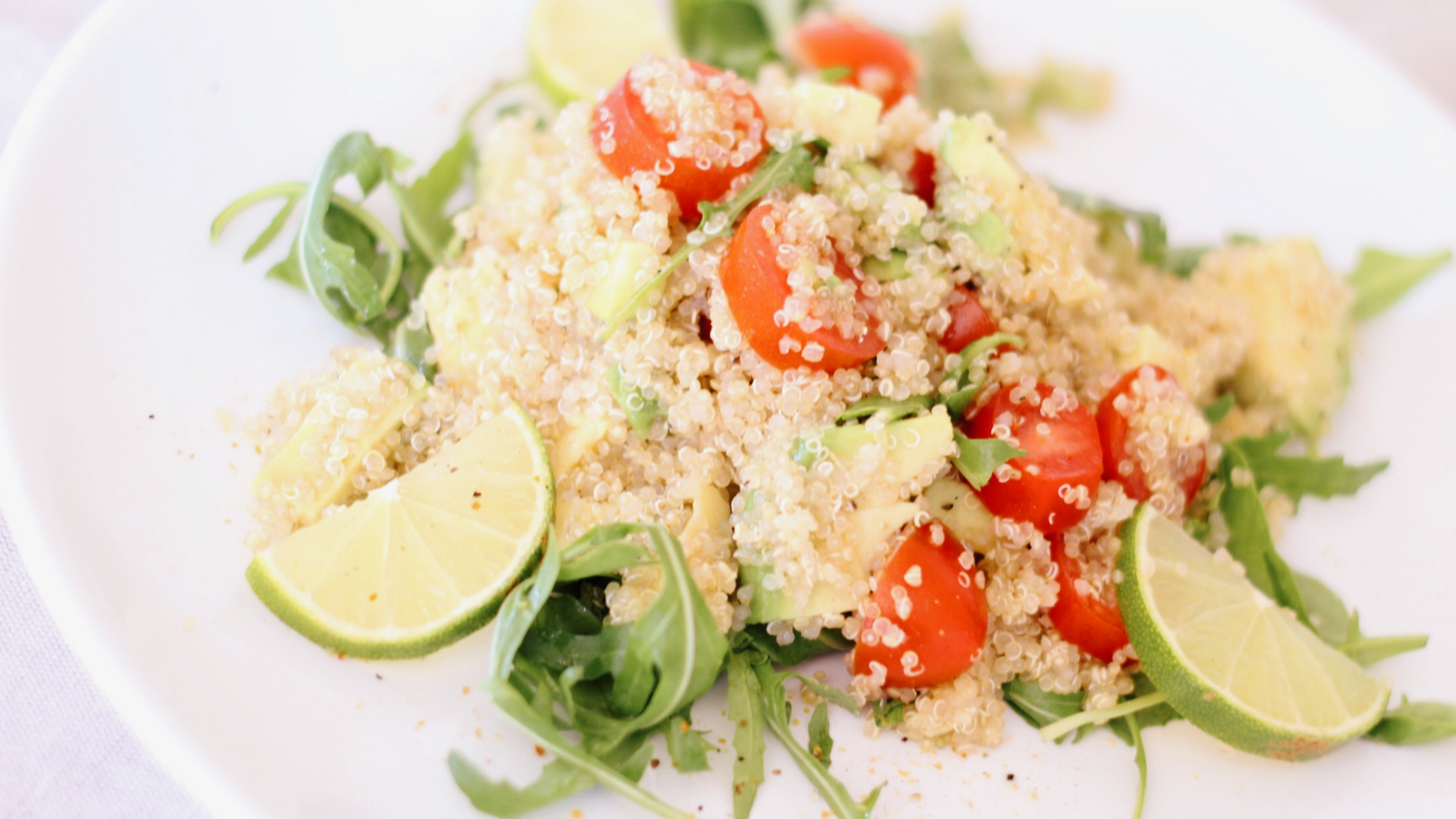 Quick and Easy Vegan Greek  Quinoa Salad
