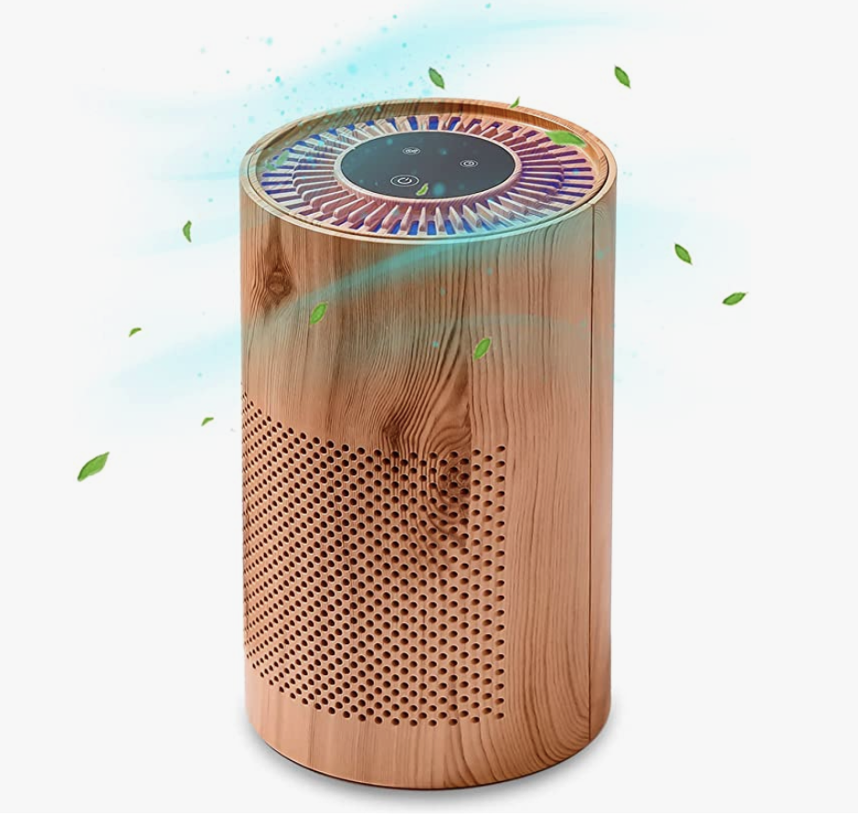 wooden air purifier decor